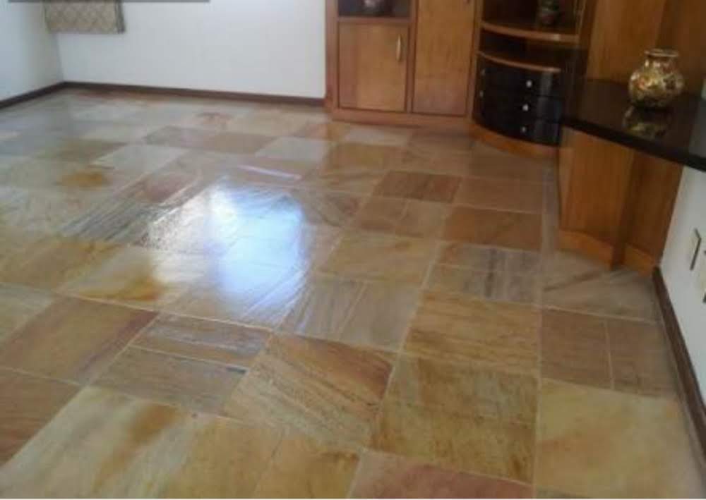 Polimento de mármore em residência no Rio de Janeiro